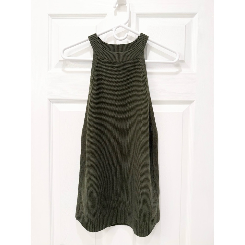 Banana Republic Open-Stitch Sweater Tank